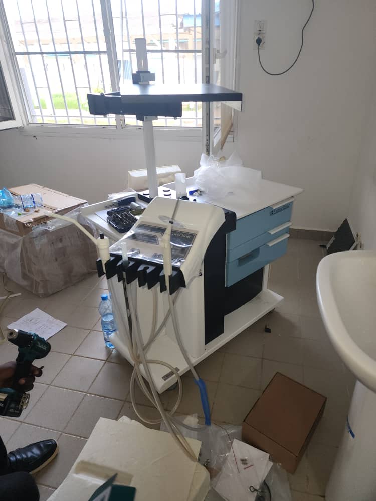 Installation de matériel médical